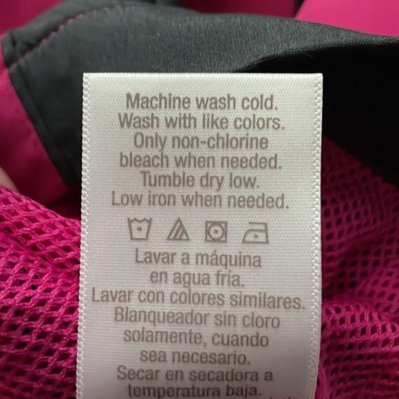 Danskin Large pink & gray lightweight spring coat. EUC. - Picture 7 of 7